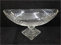 Vintage crystal fruit bowl