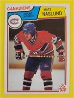 Mats Naslund 1983-84 O-Pee-Chee Rookie Card