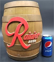 Vintage Rainier Beer Chalkware Bank