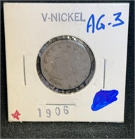 1906V nickel