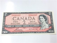 Canada $2 1954  Bouey/rasminski Au