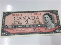 Canada $2 1954  Lawson/bouey Crisp