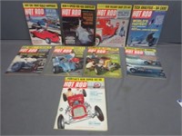 (9) 1963 Hot Rod Magazines