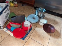 Kitchen bowls, food storage, etc