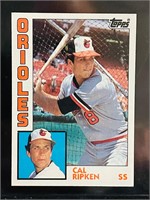 1984 Topps Cal Ripken Jr. 3rd year Card