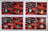 (2) 2004 United States Mint Silver Proof Sets