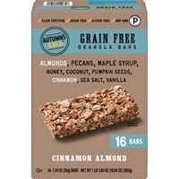 Grain Free Cinnamon Almond Granola Bars $30