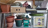 Plastic Planter Trays, Pots, & Buckets