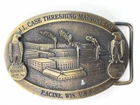 J.I. Case Threshing Machine Co. Belt Buckle 3.25”