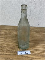 Antique Glass Bottle T.J. Downey Boonton NJ