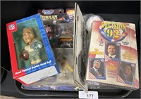 Decision ‘92 Trading Cards, NFL Bobble Head.