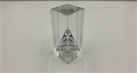 Waterford Crystal Ornate Paperweight DH