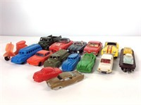(15) Plastic Cars