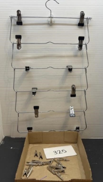 Metal foldable hanging rack and more
