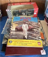 1:24 SCALE DIE CAST RACE CAR AND WINSTON
