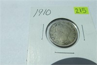 1910 Liberty V Nickel