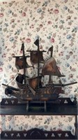 Antique ship model a replica of the mayflower