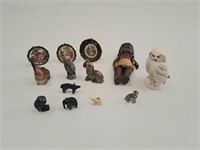 COLLECTION OF MINIATURES X 12