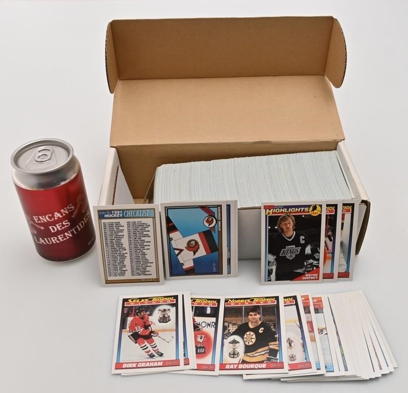 Collection de cartes de hockey O-Pee-Chee,