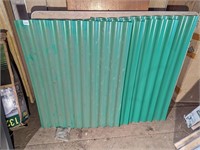 Tuftex 8" Opaque Green  Building Panels- 6 Pieces