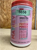 Natreve grass-fed whey protein powder