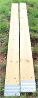 Pair wood ramps