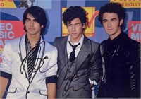 Autograph COA Jonas Brothers Photo