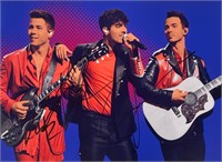 Autograph COA Jonas Brothers Photo