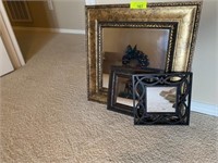 3 Small Wall Mirrors