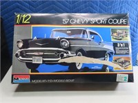 1957 Chevy Sport Coupe Model 1/12 lg Kit complete?