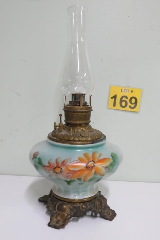 Antique Early 1900's Fosoria Lamp