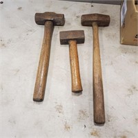 3 Mini Sledge Hammers