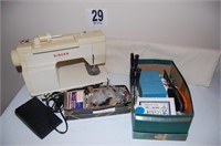 Singer Sewing Machine and Sewing Supplies