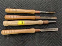 Assorted Wood Lathe Tools