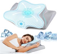 Neck Pillow Cervical Memory Foam Pillows for Pain