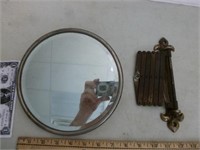 Antique Shaving Mirror w/ Extensions - As Is