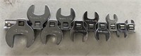 Crowfoot standard wrenches