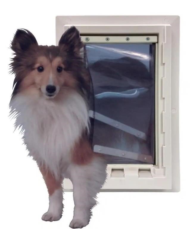 7.25"x 13”inTelescoping Dual Flap Dog and Pet Door