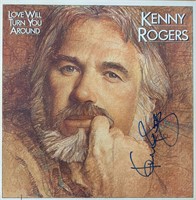 Kenny Rogers Love Will Turn You Around signed albu