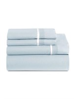 $300---4Pcs Bed Sheet Set-BLUE-King
