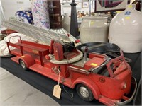 Model Toys Pressed Steel Fire Truck