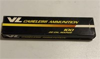 VL Caseless Ammo .22call, 100rds