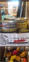 Box of 4 minwax stains