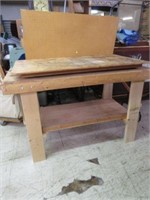 LARGE WORK BENCH 37"T X 60"W X 30"D