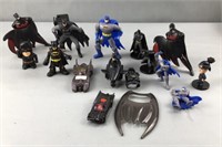 Assorted Batman figures and toys