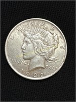 1922 US Peace Dollar