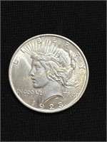 1923 US Peace Dollar