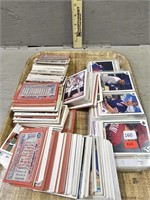 Tray of Assorted Baseball Cards