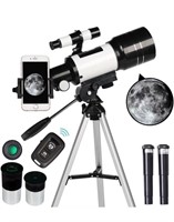 New Telescope for Adults & Kids, 70mm Aperture