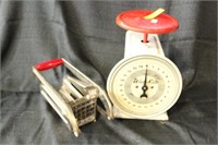 Way-Rite Scale and French Fry Cutter